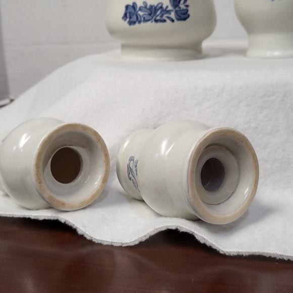 Pfaltzgraff Yorktowne Sugar Bowl  Creamer Salt Pepper Set - Picture 3 of 9